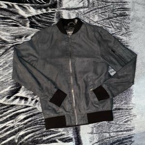 Small grey bomber jacket